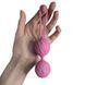 Вагинальные шарики Adrien Lastic Geisha Lastic Balls BIG Pink (L), диаметр 4см, вес 90гр 101375 фото 5