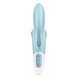Вібратор-кролик Satisfyer Touch Me Blue, подвійний відросток, 3 потужні мотори 105753 фото 6