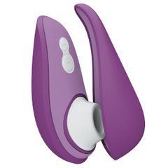 Вакуумний кліторальний стимулятор Womanizer Liberty 2 Purple, 8 режимів, магнітна кришечка 109576 фото