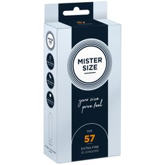 Презервативи Mister Size - pure feel - 57 (10 condoms), товщина 0,05 мм 105959 фото