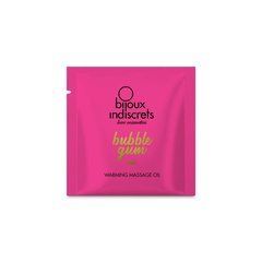 Пробник розігрівальої олії Bijoux Indiscrets Light my Fire &ndash; Strawberry Bubblegum 107365 фото