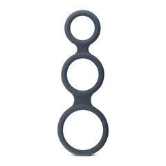 Потрійне ерекційне кільце Boners Triple Ring, діаметр 2,6; 3,3 та 3,8 см 106860 фото