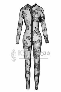 Сітчастий бодістокінг Noir Handmade F237 Long tulle overall, XXL 108121 фото