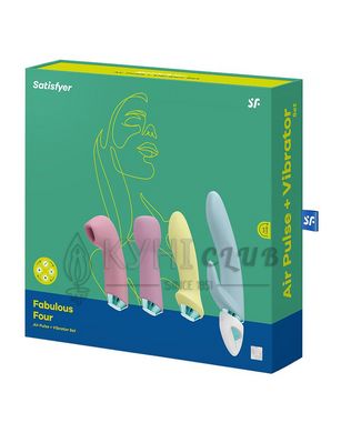 Подарунковий набір секс-іграшок Satisfyer Fabulous Four 104094 фото