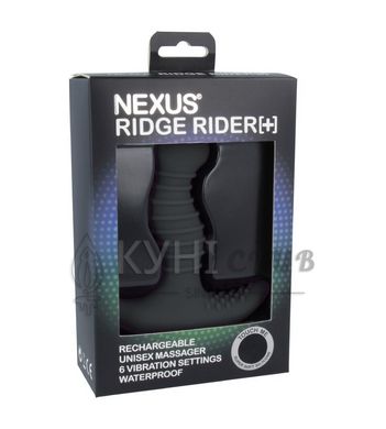 Масажер простати з вібрацією Nexus Ridge Rider Plus Black 100355 фото