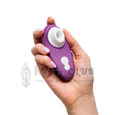 Вакуумний кліторальний стимулятор Womanizer Liberty 2 Purple, 8 режимів, магнітна кришечка 109576 фото