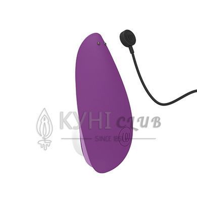 Вакуумний кліторальний стимулятор Womanizer Liberty 2 Purple, 8 режимів, магнітна кришечка 109576 фото