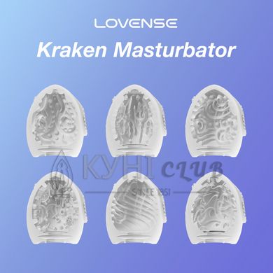 Набір мастурбаторів-яєць Lovense Kraken masturbator egg box, 6 штук, різна текстура 107002 фото