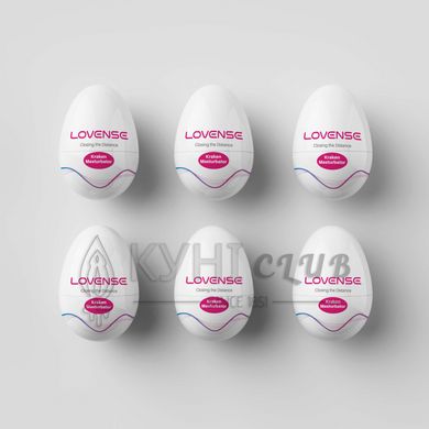 Набор мастурбаторов-яиц Lovense Kraken masturbator egg box, 6 штук, разная текстура 107002 фото