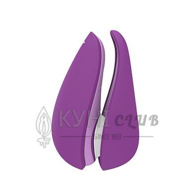 Вакуумний кліторальний стимулятор Womanizer Liberty 2 Purple, 8 режимів, магнітна кришечка 109576 фото