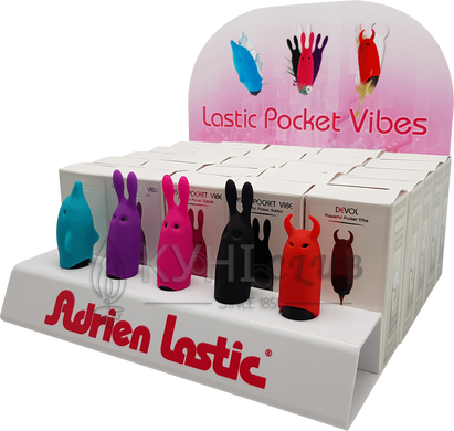 Набор вибраторов Adrien Lastic Promo Pack Pocket Vibe (25 шт + тестеры) 101160 фото