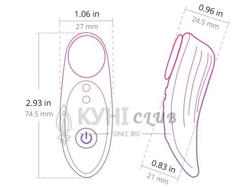 Смарт-вібратор в трусики Lovense Ferri 102446 фото