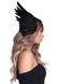 Пов&rsquo;язка на голову з крилами Leg Avenue Feather headband Black, пір&rsquo;я та натуральна шкіра 105918 фото 3