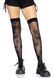Панчохи з малюнком Leg Avenue 420 Net thigh highs Black 107178 фото 1