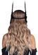 Пов&rsquo;язка на голову з крилами Leg Avenue Feather headband Black, пір&rsquo;я та натуральна шкіра 105918 фото 2