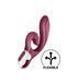 Вібратор-кролик Satisfyer Love Me Red, гнучкий, відросток з потрійним кінчиком 105754 фото 1