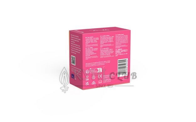 Смарт-вібратор для пар We-Vibe Sync Lite Pink, 10 віброрежимів, можна поєднувати з проникним сексом 106793 фото