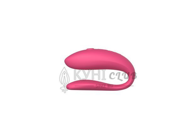 Смарт-вібратор для пар We-Vibe Sync Lite Pink, 10 віброрежимів, можна поєднувати з проникним сексом 106793 фото