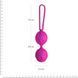 Вагинальные шарики Adrien Lastic Geisha Lastic Balls BIG Magenta (L), диаметр 4см, вес 90гр 101376 фото 2