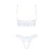 Эротический комплект Obsessive Heavenlly 2-pcs cupless set M/L, открытая грудь, с доступом 106139 фото 3
