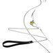 Металева анальна пробка Art of Sex Metal Anal Plug with Leash size L з повідцем 104158 фото 2