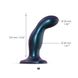 Дилдо Strap-On-Me DILDO PLUG SNAKY METALLIC BLUE - M 105156 фото 2