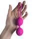 Вагинальные шарики Adrien Lastic Geisha Lastic Balls BIG Magenta (L), диаметр 4см, вес 90гр 101376 фото 5