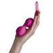 Вагинальные шарики Adrien Lastic Geisha Lastic Balls BIG Magenta (L), диаметр 4см, вес 90гр 101376 фото 6