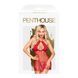 Комплект сорочка у стилі 60-х та трусики з доступом Penthouse - Libido Boost Red L/XL 103222 фото 3