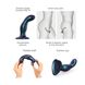 Дилдо Strap-On-Me DILDO PLUG SNAKY METALLIC BLUE - M 105156 фото 3