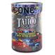 Набор презервативов ONE Tattoo Touch, 100 шт, с рельефом в виде тату, 3 разновидности, упаковка-тубус 109802 фото 1