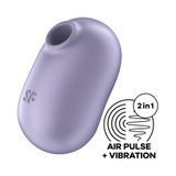 Вакуумный стимулятор с вибрацией Satisfyer Pro To Go 2 Violet 105741 фото