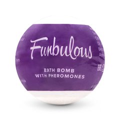 Бомбочка для ванни з феромонами Obsessive Bath bomb with pheromones Fun (100 г) 106647 фото