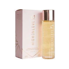 Масажна олія HighOnLove Massage Oil - Lychee Martini (120 мл) з маслом насіння конопель 108793 фото