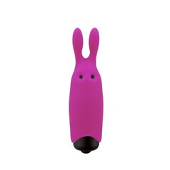 Вибропуля Adrien Lastic Pocket Vibe Rabbit Pink со стимулирующими ушками 101383 фото