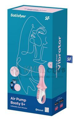 Анальный вибратор Satisfyer Air Pump Booty 5+ 104694 фото