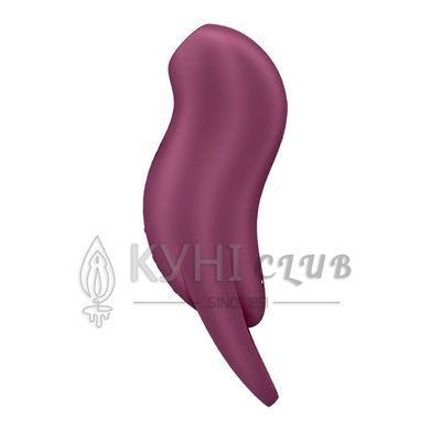 Вакуумный клиторальный стимулятор с вибрацией Satisfyer Pocket Pro 1 Purple 109761 фото