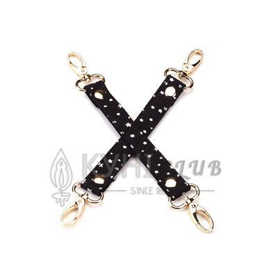 Набір Liebe Seele Stary Nights 7pcs Bondage Kit, фіксатори, нашийник з повідцем, кляп, флогер, маска 107511 фото