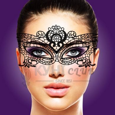 Ажурна маска на обличчя RIANNE S - Masque III зі стрічками-зав'язками 108618 фото