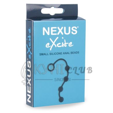 Анальні кульки Nexus Excite Small Anal Beads, силікон, макс. діаметр 2см 101673 фото