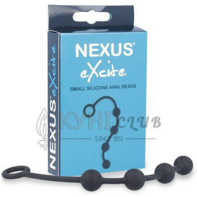 Анальні кульки Nexus Excite Small Anal Beads, силікон, макс. діаметр 2см 101673 фото