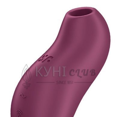 Вакуумный клиторальный стимулятор с вибрацией Satisfyer Pocket Pro 1 Purple 109761 фото