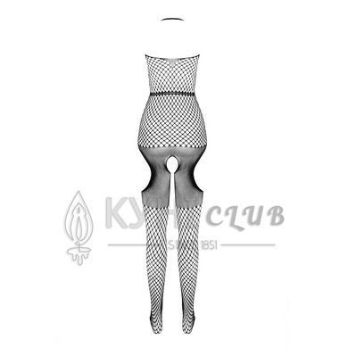 Бодістокінг з імітацією панчох Passion BS079 black 102584 фото