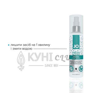 Засіб для чищення JO Fresh Scent Misting Toy Cleaner (120 мл) з ароматом свіжості 101739 фото