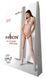 Бодістокінг з плетінням на животику Passion BS100 One Size, white, декоративний шов, з доступом 106960 фото 6