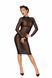 Сукня з мокрим ефектом Noir Handmade F182 Classic dress made of elastic tulle, L 108045 фото 3