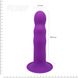 Двошаровий ділдо з вібрацією Adrien Lastic Hitsens 3 Purple, відмінно для страпона, діаметр 4 см, до 102891 фото 2