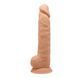Фалоімітатор SilexD Flesh (MODEL 1 size 10in), двошаровий, силікон+Silexpan, діаметр см 103907 фото 1