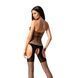 Бодістокінг з імітацією панчох Passion BS079 black 102584 фото 2