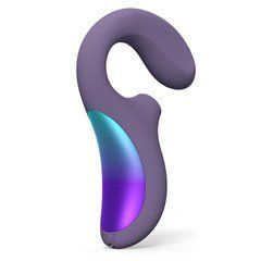Кліторально-вагінальний звуковий стимулятор LELO Enigma WAVE Cyber Purple, 3 типи стимуляції 109773 фото